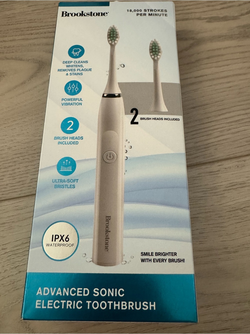 Brookstone Advanced Sonic Electric Toothbrush
